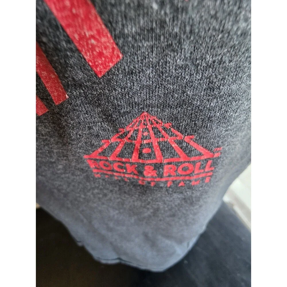 ROCK AND ROLL HALL OF FAME CHAMPION COTTON TSHIRT CLEVELAND 95 XL GRAY - Picture 6 of 10